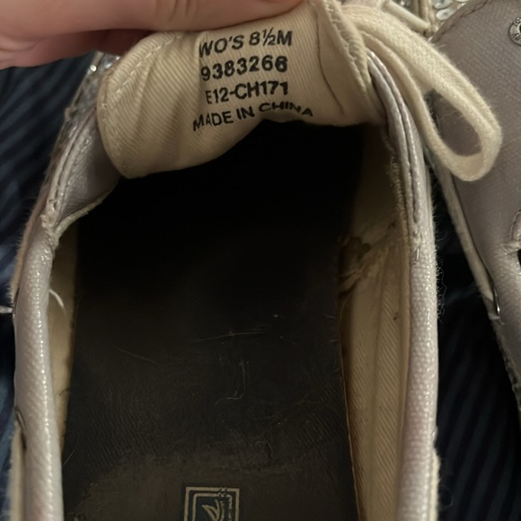 Used sperry topsider sequin boat shoes 8.5 m - Picture 3 of 8